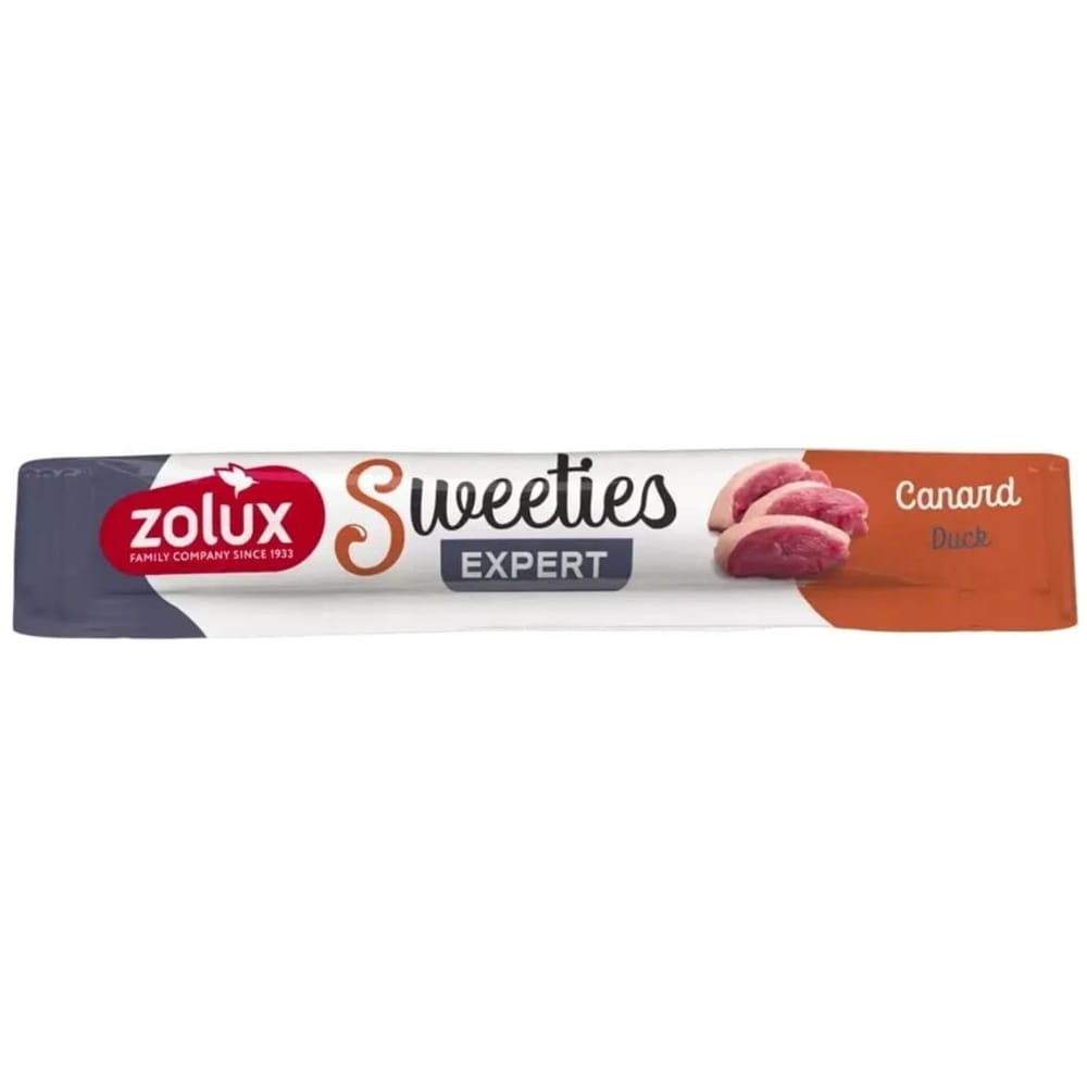 Zolux SWEETIES Przysmak kremowy dla kota z kaczką 14g.jpg